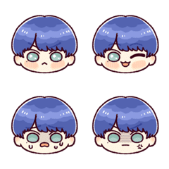 cute emoji(blue2)