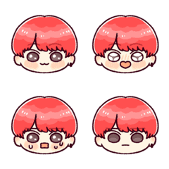 cute emoji(red1)