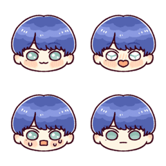 cute emoji(blue1)