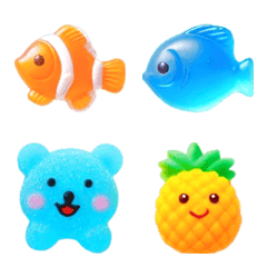 Gummy Fish Emoji 2