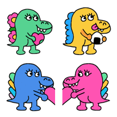 Chisqo dinosaur emoji
