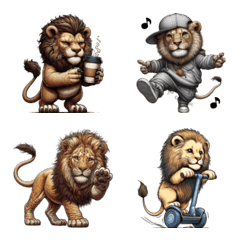 humanic lion Emoji