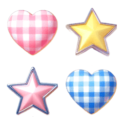 Checked Heart Emoji 2