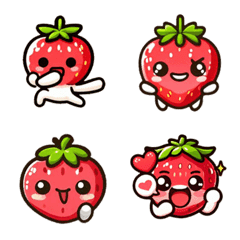 可愛いイチゴ