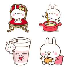 Move Cute Rabbit emoji emoji