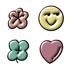 Inflated thick Emoji