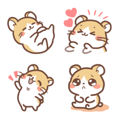 expressive hamster