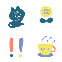 kawaii color Emoji 01 by CHASA