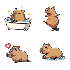 Human-like capybara