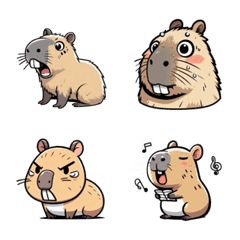 Human-like capybara v.2