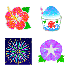 Glittering Summer_Emoji
