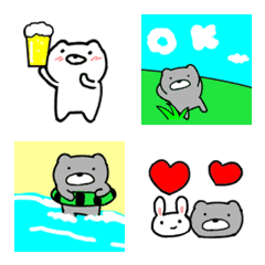 Animal and bear fun emoji