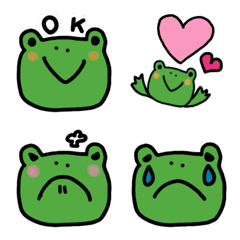 the cute frogs