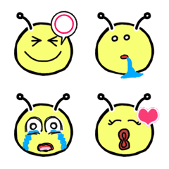 Emoji de abelha de Junjun