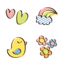 Pastel everyday life Emoji