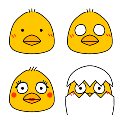 Chick emotion emoji