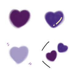 Purple mix! 100% heart!!