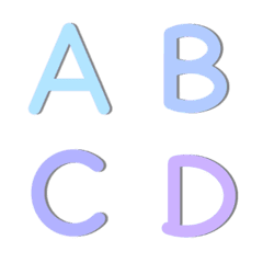 English letters & numbers