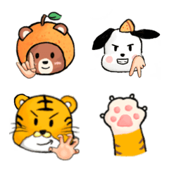 อิโมจิไลน์ Passion and cute animals