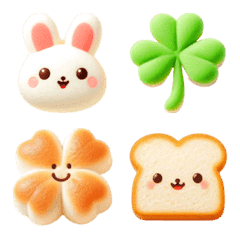 Rabbit Bread Emoji 13