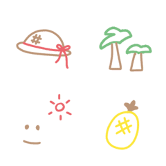 summer simple cute Emoji