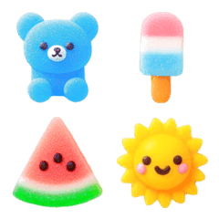 Gummy Summer Emoji 3