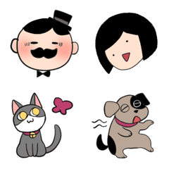 ステッキおじさん絵文字