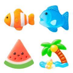 Gummy Fish Emoji 3