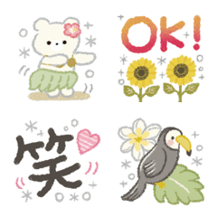 kawaii summer  emoji