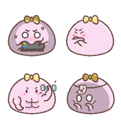Slime Emoji cuties pink