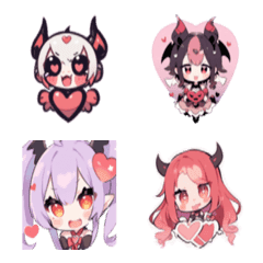 very cute devil Emoji