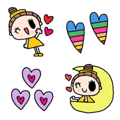 (Various emoji 735adult cute simple)