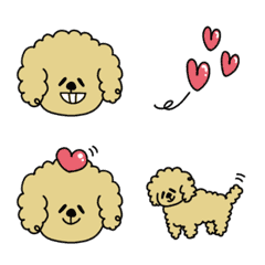 Moving cute dog Emoji