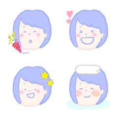 Expressive emoji for daily use (kawaii)