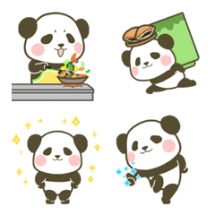 Panda Gemuk Bergerak: Emoji 2