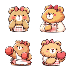 A bear that likes to eat butter v.1