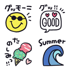 Drawn by summer emoji Kanapi4