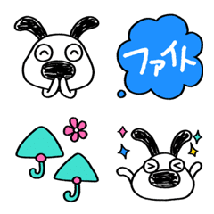 元気出して☆犬のバウピー絵文字