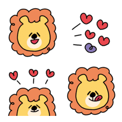 Cute lion Emoji!