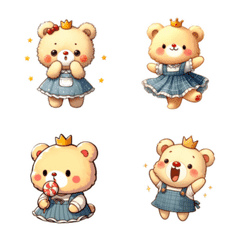 Emoji Little bear of butter house v.4