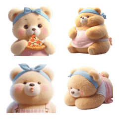 emoji mute bear of butter store v.4