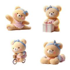 emoji mute bear of butter store v.3