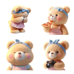 emoji mute bear of butter store v.7