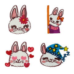 Rabbit's honwaka every day emoji