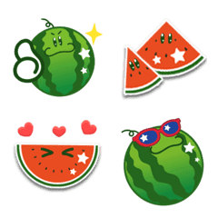 Japanese watermelon Emoji