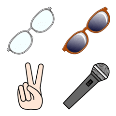 Glasses and Sunglasses Emoji revised 4