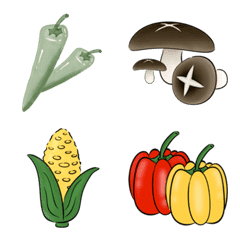 vegetables emojis