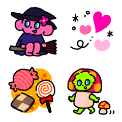 pop monster autumn Emoji