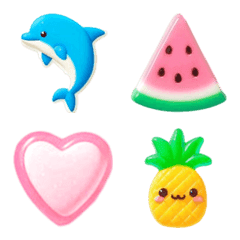 Summer Sticker Emoji 3