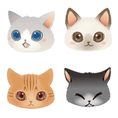 Movingemoji that convey happycatemotions